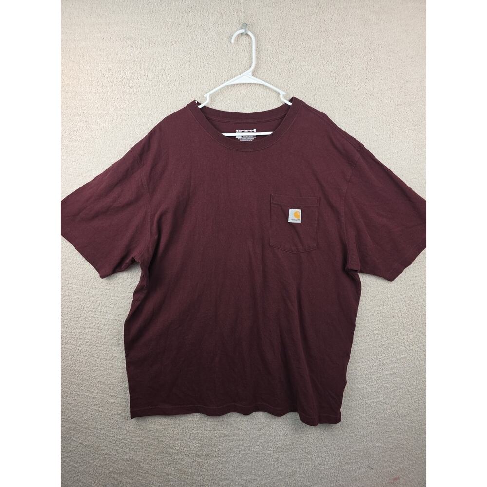 Carhartt Loose Fit Heavyweight Short Sleeve Pocket T-Shirt Size XL K87M